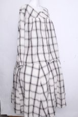 画像3: INGEBORG / チェックセットアップ  白Ｘ黒 S-26-10-22-044-LO-OP-AS-ZS (3)
