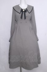画像1: Amavel / Voyage Femme パイピングワンピース  グリーン S-26-10-22-046-CA-OP-HR-ZS (1)