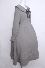 画像3: Amavel / Voyage Femme パイピングワンピース  グリーン S-26-10-22-046-CA-OP-HR-ZS (3)