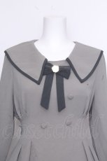 画像4: Amavel / Voyage Femme パイピングワンピース  グリーン S-26-10-22-046-CA-OP-HR-ZS (4)