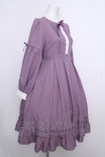 画像3: Amavel / Charme Bouquet　ワンピース  ラベンダー S-26-10-22-047-CA-OP-HR-ZS (3)