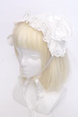 画像1: BABY,THE STARS SHINE BRIGHT / くまくみゃヘッドドレス  白 S-26-10-22-014-BA-AC-HR-ZS (1)