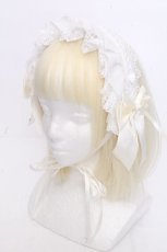 画像1: LOLITA / ヘッドドレス  白 S-26-10-22-017-LO-ZA-AS-ZS (1)