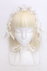 画像2: LOLITA / ヘッドドレス  白 S-26-10-22-017-LO-ZA-AS-ZS (2)