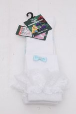 画像1: LOLITA / アリスソックス  白 S-26-10-22-003-LO-SH-AS-ZS (1)