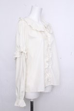 画像3: m petit by misako / 2WAYブラウス L キナリ S-26-10-22-027-LO-BL-HR-ZS (3)