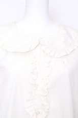 画像4: m petit by misako / 2WAYブラウス L キナリ S-26-10-22-027-LO-BL-HR-ZS (4)
