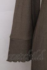 画像5: axes femme / 後ろプリーツロングカーディガン  モカ S-26-10-24-026-AX-TO-AS-ZS (5)