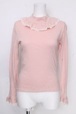 画像1: MILK / /ハイネックカットソー  ピンク S-26-10-24-005-ML-TO-AS-ZS (1)