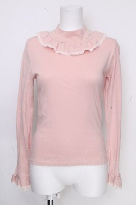 Preview of /ハイネックカットソー  ピンク