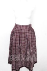 画像1: axes femme / HOUSEofTARTANコラボ/タータンチェックスカート  赤 S-26-10-24-056-AX-SK-AS-ZS (1)