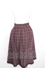 画像2: axes femme / HOUSEofTARTANコラボ/タータンチェックスカート  赤 S-26-10-24-056-AX-SK-AS-ZS (2)