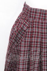 画像4: axes femme / HOUSEofTARTANコラボ/タータンチェックスカート  赤 S-26-10-24-056-AX-SK-AS-ZS (4)