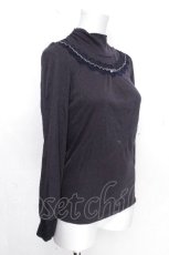画像3: axes femme / /ハイネックカットソー  グレー S-26-10-24-010-AX-TO-AS-ZS (3)