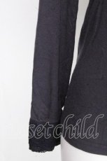 画像5: axes femme / /ハイネックカットソー  グレー S-26-10-24-010-AX-TO-AS-ZS (5)