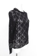 画像3: axes femme / 起毛総レースインナー  黒 S-26-10-24-012-AX-BL-AS-ZS (3)