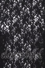 画像4: axes femme / 起毛総レースインナー  黒 S-26-10-24-012-AX-BL-AS-ZS (4)