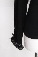 画像5: axes femme / プリーツヨークインナーカットソー  黒 S-26-10-24-014-AX-TO-AS-ZS (5)