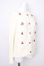 画像3: MILK / フルーレットカーディガン  オフ S-26-10-24-018-ML-TO-AS-ZS (3)