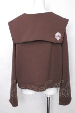 画像2: m petit by misako / サンリオキャラクターズコラボ マイメロディセーラーカーディガン 4L ブラウン S-26-10-26-040-LO-TO-AS-ZS (2)