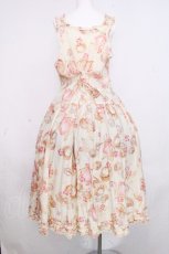 画像2: PINK HOUSE / ローズブーケ柄ワンピース  オフ S-26-10-26-042-LO-OP-AS-ZS (2)