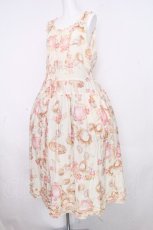 画像3: PINK HOUSE / ローズブーケ柄ワンピース  オフ S-26-10-26-042-LO-OP-AS-ZS (3)