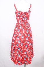 画像3: SOS MEME CLUB / Red Halter Dress S 赤 S-26-10-26-048-LO-OP-HR-ZS (3)