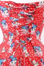 画像4: SOS MEME CLUB / Red Halter Dress S 赤 S-26-10-26-048-LO-OP-HR-ZS (4)