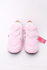 画像2: Angelic Pretty / Trio Heartシューズ L ピンク S-26-10-26-020-AP-SH-HR-ZS (2)