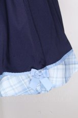 画像5: Amavel / エンブレム刺繍セーラーワンピース  紺 S-26-10-28-032-CA-OP-AS-ZS (5)