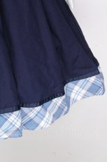 画像4: Amavel / エンブレム刺繍セーラーワンピース  紺 S-26-10-28-033-CA-OP-AS-ZS (4)