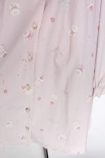 画像4: Ank Rouge / Fancy candleハイウエストワンピース  ピンク S-26-10-28-024-CA-OP-AS-ZS (4)