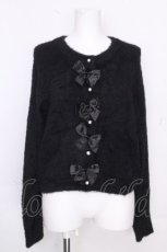 画像1: m petit by misako / MSKリボンカーディガン M 黒 S-26-10-29-019-LO-TO-HR-ZS (1)