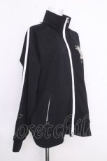 画像3: うぃじゃぼーど / バックプリントジャージ  黒 S-26-10-29-020-PU-CO-HR-ZS (3)