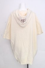 画像2: TRAVAS TOKYO / FURRY BEAR 半袖パーカー  キナリ S-26-10-29-007-PU-TO-HR-ZS (2)