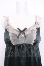 画像3: LOLITA / サテンレースキャミソール L グリーン S-26-10-29-033-LO-TO-HR-ZS (3)