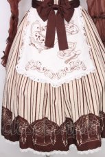 画像4: With Puji / カトラリー刺繍ワンピース L ブラウン S-26-10-29-035-LO-OP-HR-ZS (4)