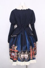 画像2: lolitimes / チョコレートアカデミーワンピース XL ネイビー S-26-10-29-040-LO-OP-HR-ZS (2)