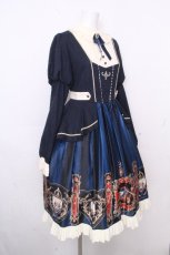 画像3: lolitimes / チョコレートアカデミーワンピース XL ネイビー S-26-10-29-040-LO-OP-HR-ZS (3)