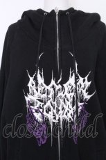 画像3: REFLEM / 裏起毛ハイネックZIPパーカー F 黒 S-26-10-30-040-PU-TO-TE-ZS (3)