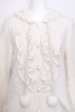 画像3: Emily Temple cute / ラメ織コート  白 S-26-10-30-044-ET-CO-AS-ZS (3)