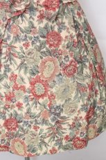 画像4: Jane Marple Dans Le Salon / ブリティッシュローズゴブランプリントのドレス  ベージュ S-26-10-30-047-JM-TO-HR-ZS (4)