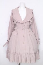 画像1: Amavel / French Frillトレンチコート  ピンク S-26-10-30-050-CA-CO-HR-ZS (1)