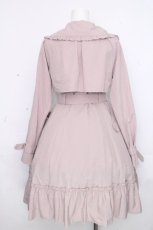 画像2: Amavel / French Frillトレンチコート  ピンク S-26-10-30-050-CA-CO-HR-ZS (2)