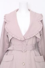 画像3: Amavel / French Frillトレンチコート  ピンク S-26-10-30-050-CA-CO-HR-ZS (3)
