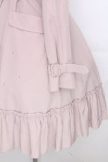 画像4: Amavel / French Frillトレンチコート  ピンク S-26-10-30-050-CA-CO-HR-ZS (4)