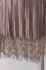 画像3: axes femme / ベロアチュール重ねスカート  モカ S-26-10-30-058-AX-SK-HR-ZS (3)