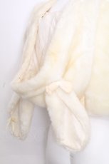 画像3: Angelic Pretty / Snow rabbitファーケープ  アイボリー S-26-10-30-022-AP-JA-HR-ZS (3)