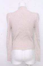 画像2: couture BY ROJITA / シアーデコルテツイストリボンニット  ピンク S-26-10-30-028-LO-TO-HR-ZS (2)