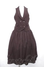 画像1: axes femme / 3WAYロングワンピース  ブラウン S-26-10-31-032-AX-SK-AS-ZS (1)
